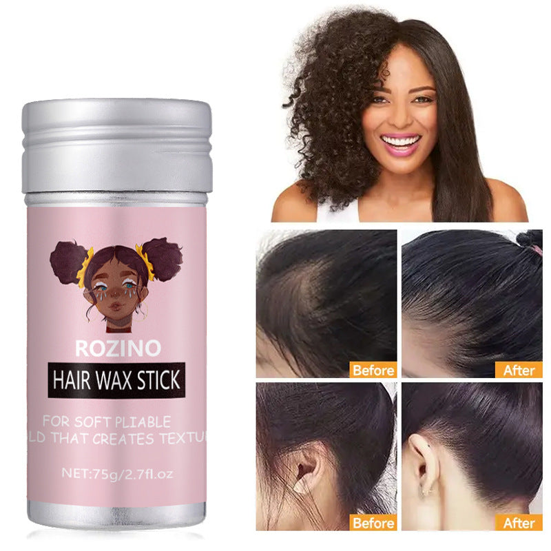A Amazon hair broken hair finishing artifact, special for makeup artists in the studio, adults and children bangs finishing hair wax stick - Mixbatch