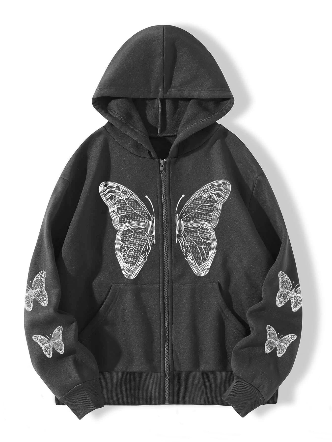 A sweater jacket