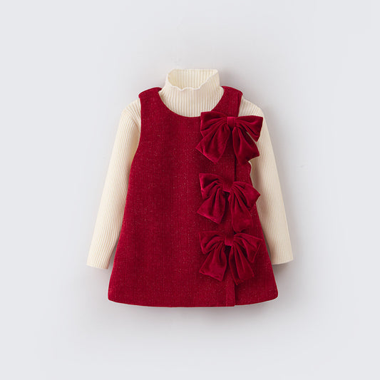 A children's winter dress