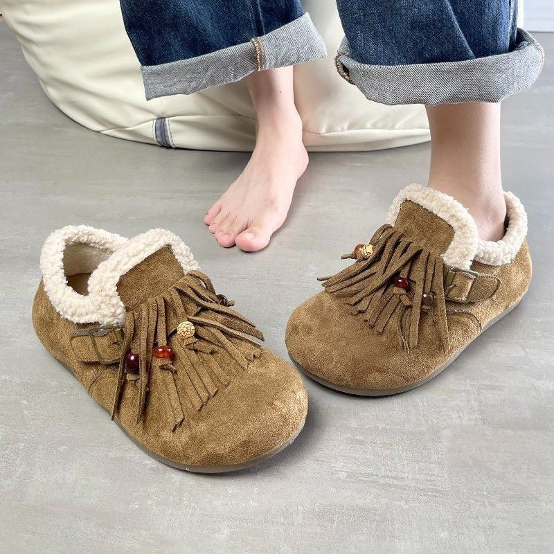 A plush shoe