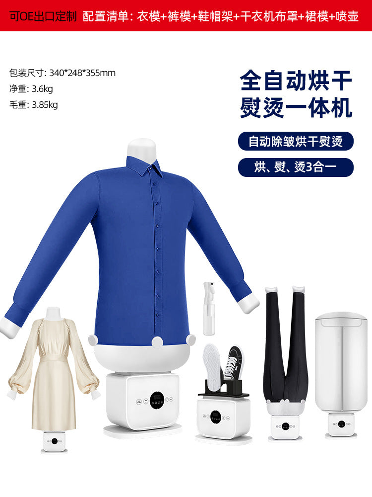 A Fully automatic ironing machine dryer