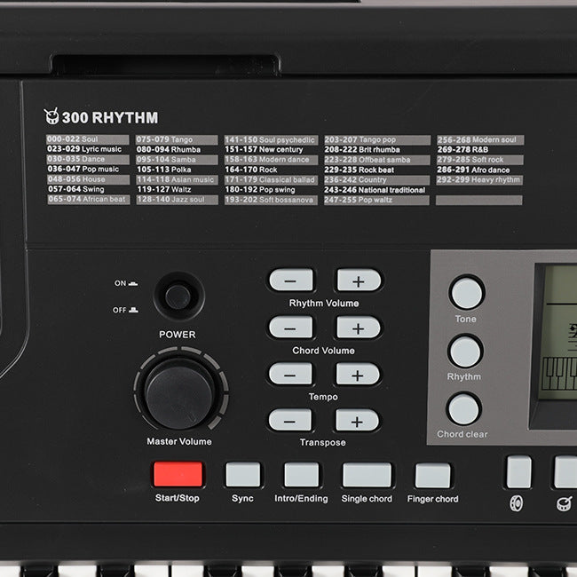 A English version of electronic organ