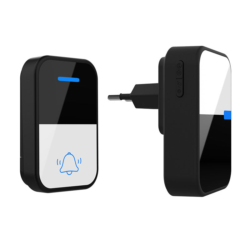 A new self-generating household wireless electronic doorbell four-level large volume waterproof wiring-free one-to-two electronic call