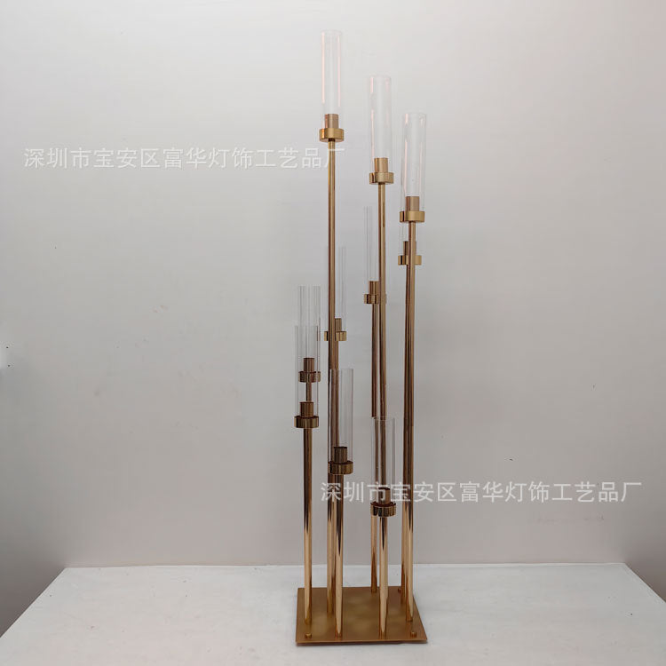 A golden candlestick