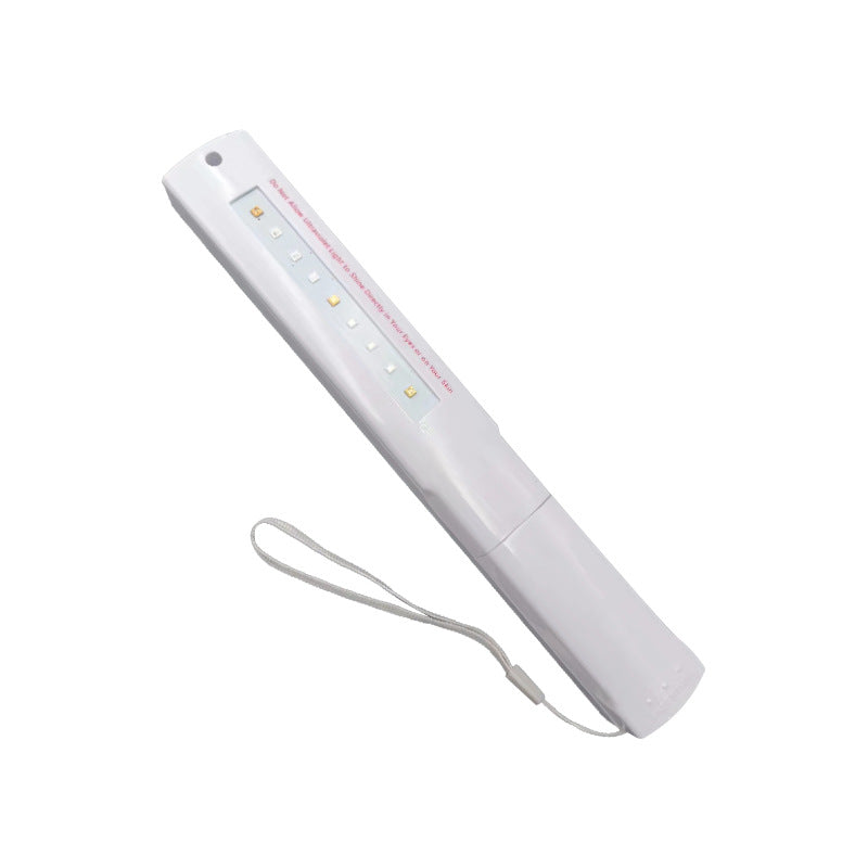 A UV led hand-held portable disinfection stick