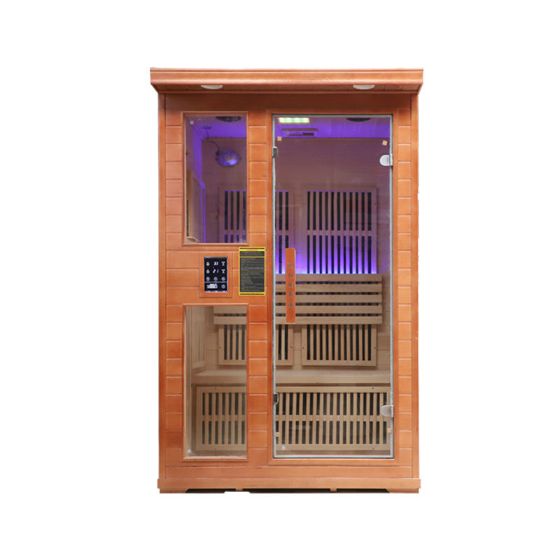 A steam room solid wood carbon crystal plate far infrared light wave