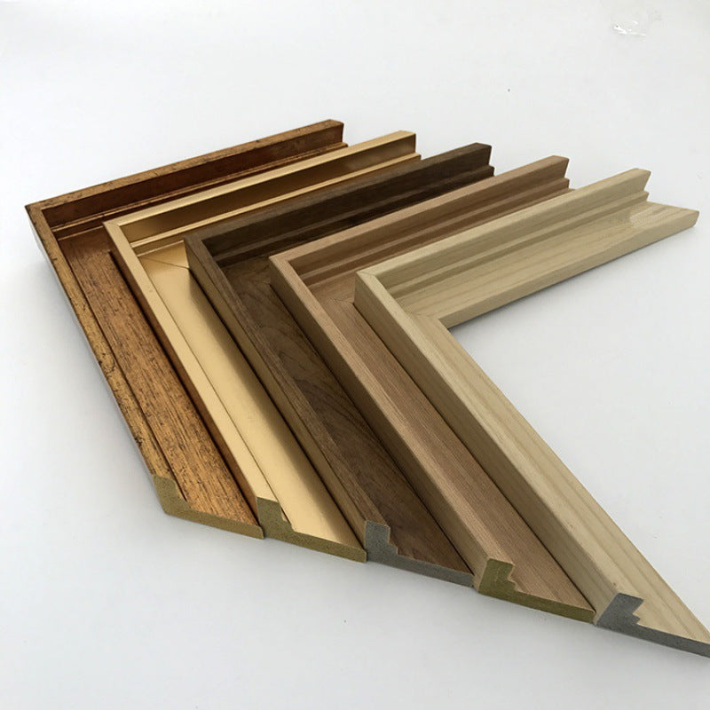 A ps line wholesale L-shaped frameless painting outer frame picture frame strip Modern oil painting outer frame Hydraulic meter box frame strip 5931
