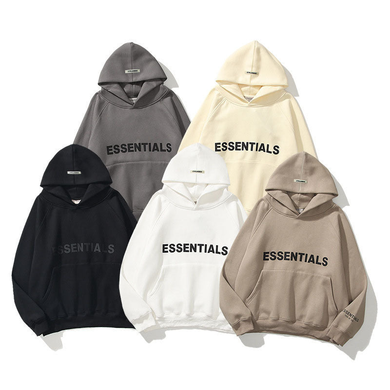 A hooded sweater