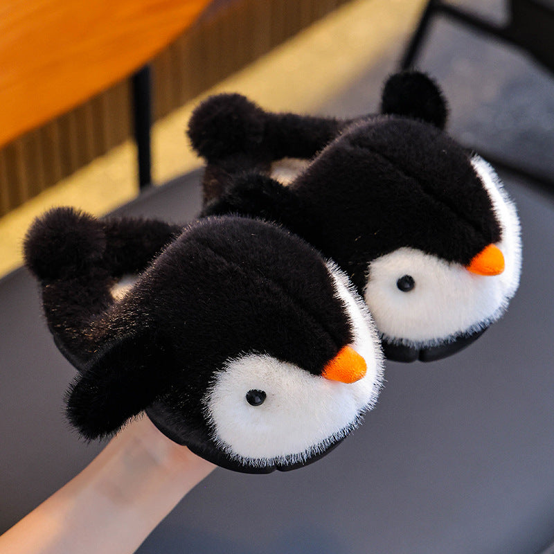 A children's thermal slippers