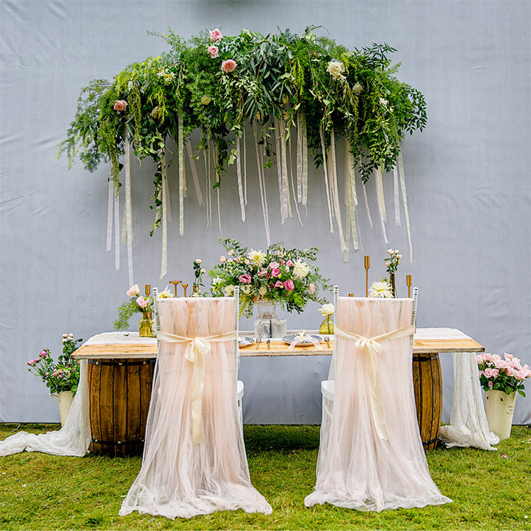 A chair decoration