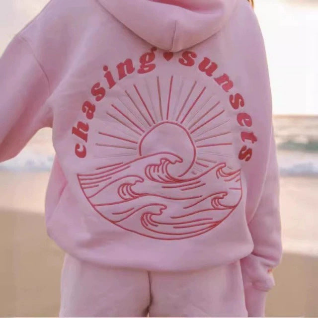 A sweater embroidered sweater