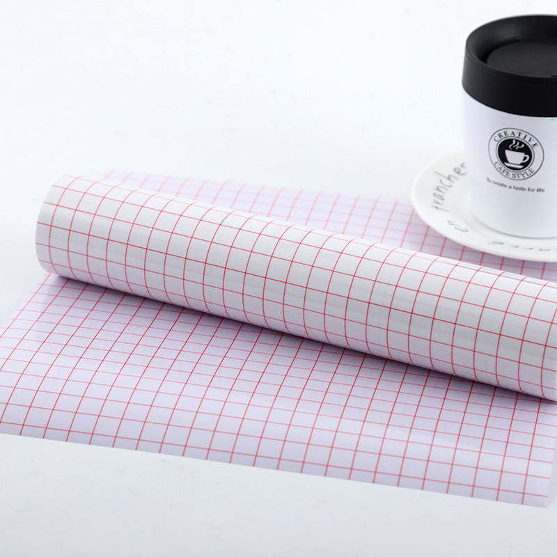 A PET lattice transfer film transparent sticker