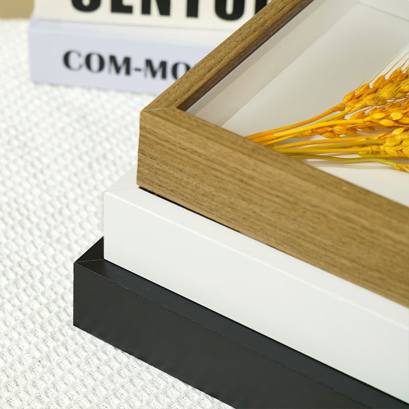 A Hollow 3 cm photo frame three-dimensional thickened storage photo frame dried flowers handmade works framed specimen frame setting table