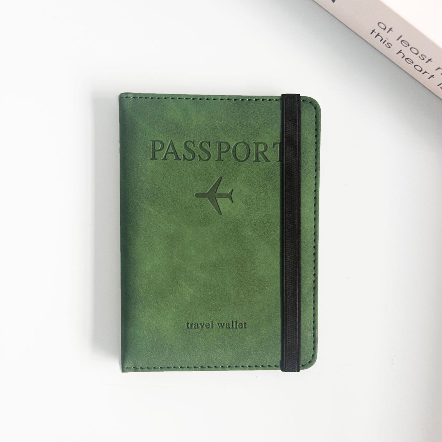 A PU Leather Card Bag Passport Clip RFID Passport Bag Travelwallet Multifunctional ID Bag Wholesale