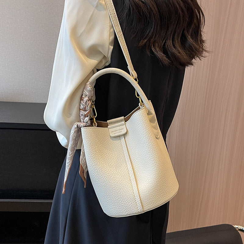 A shoulder messenger bag