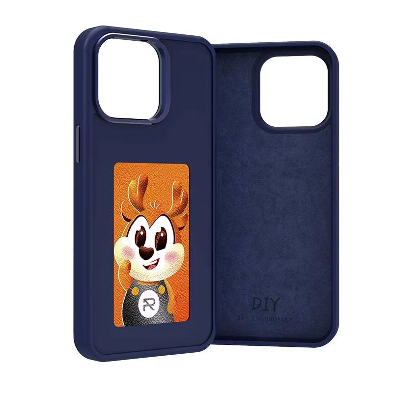 A Smart NFC Color Screen Projection Phone Case