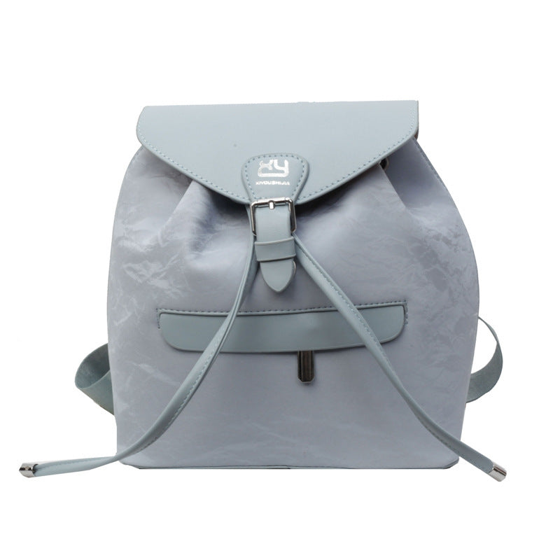 A niche fashion backpack woman