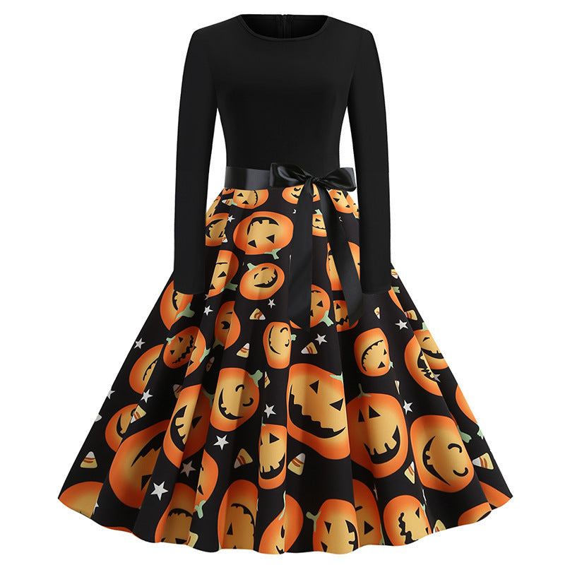 A christmas floral dress