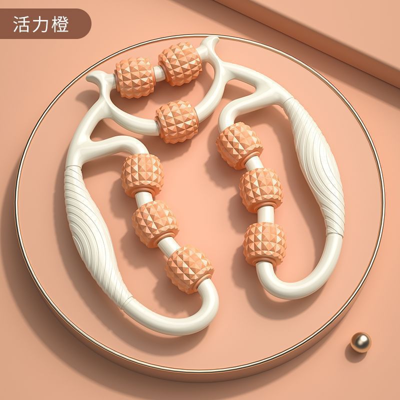 A Ring Leg Clamp Beauty Calf Muscle Fascia Relaxation Roller Massage Mace Non-Skinny Leg Roller Leg