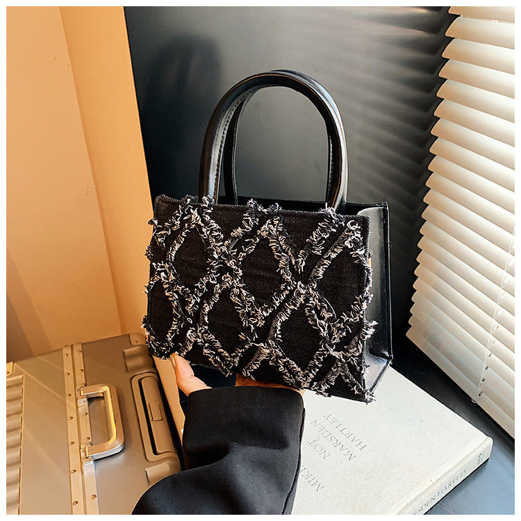 A summer new beautiful casual shoulder bag trendy simple messenger bag - Mixbatch