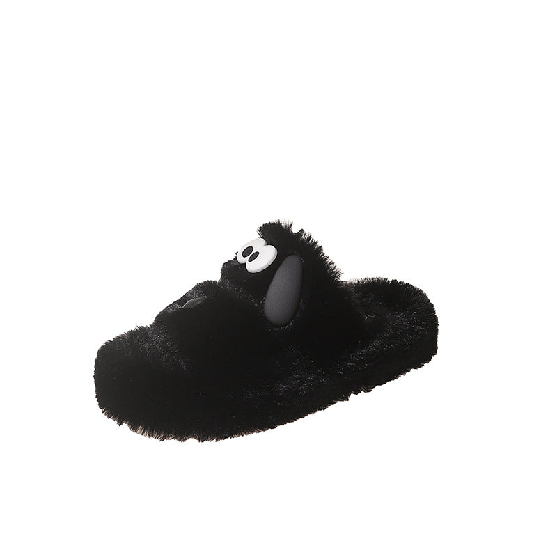 A plush slipper