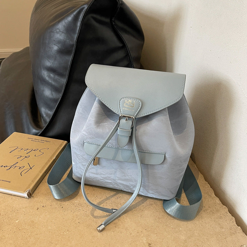 A summer new simple fashion casual travel bag large capacity women's backpack personalized foreign style backpack - Mixbatch