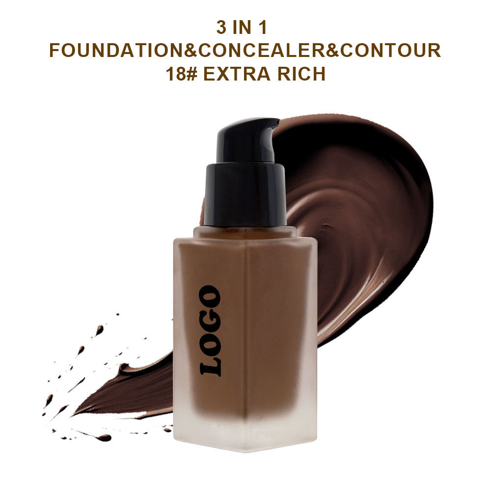 كريم أساس كونسيلر —— شعار قابل للتخصيص، الحد الأدنى للطلب 100 قطعة