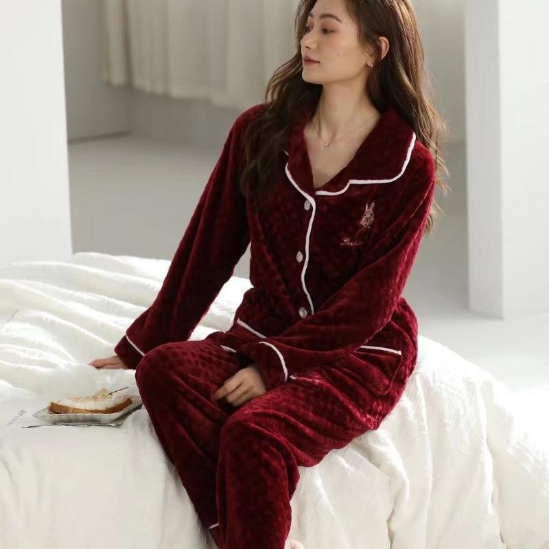 A thermal pajama set