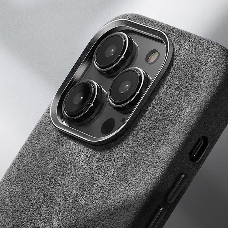 A Applicable to Apple 17promax mobile phone case, high-end flip fur iphone16pro new protective case 15p.