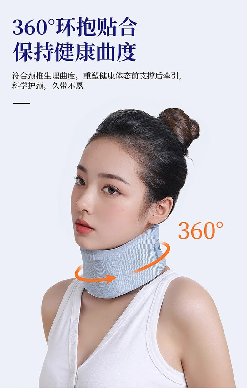 A Anti-bow head and neck tilt orthotics Home physiotherapy traction fixed support Cervical spine neck protection
