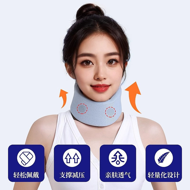 A Anti-bow head and neck tilt orthotics Home physiotherapy traction fixed support Cervical spine neck protection