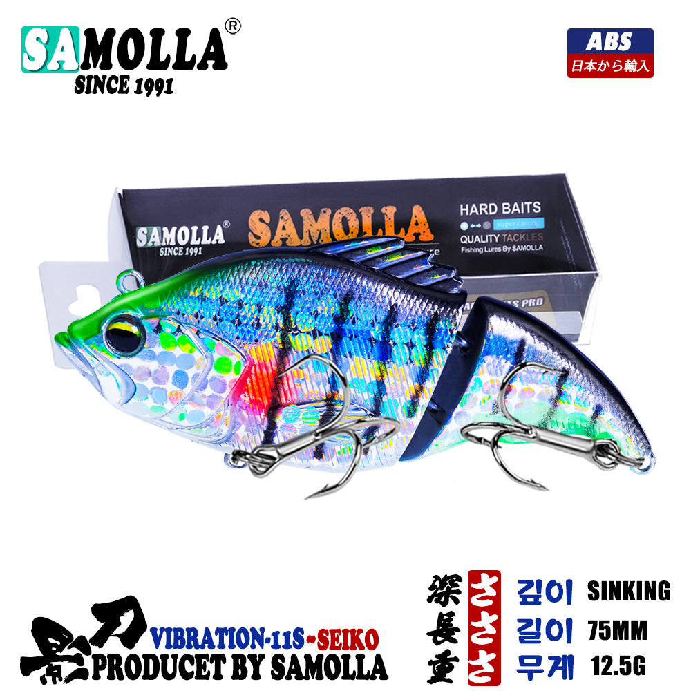 A Two-section Swimbait – Lifelike Fishing Lure for Bass & Predator Fish