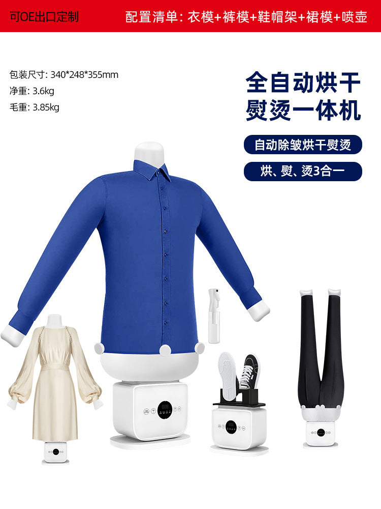 A Fully automatic ironing machine dryer