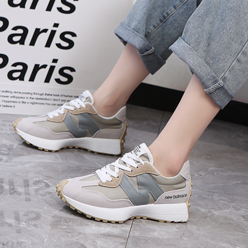 A small waist dad shoes women's autumn new Internet celebrity platform student casual shoes breathable sports Forrest Gump shoes women