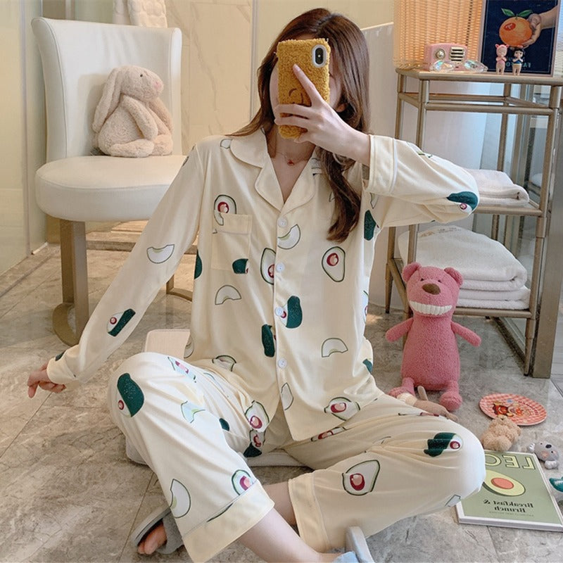 A ladies pajamas