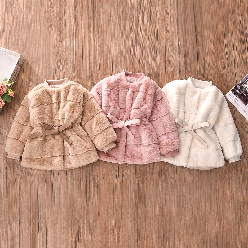 A children's plush jacket