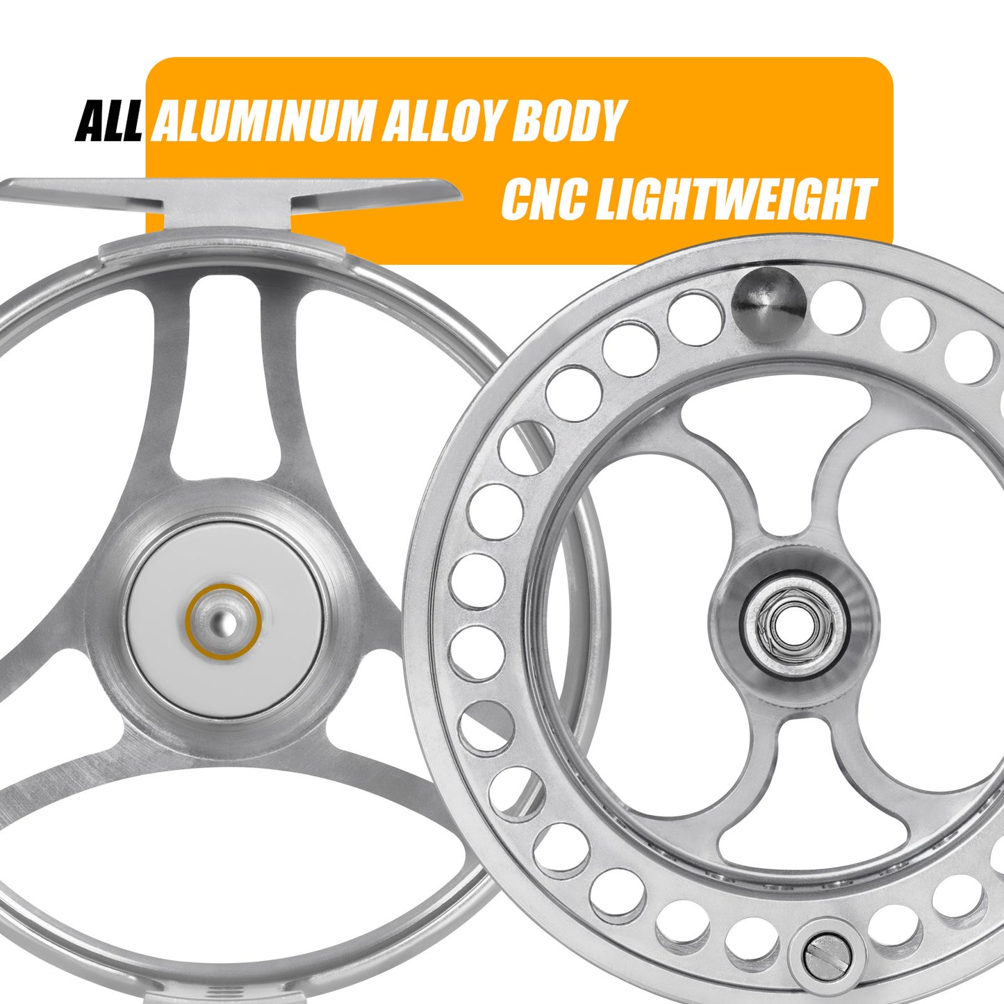 A Metal Fishing Reel for Freshwater & Saltwater Fishing