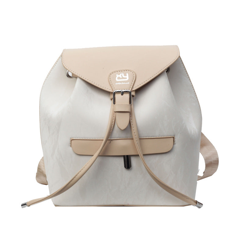 A niche fashion backpack woman