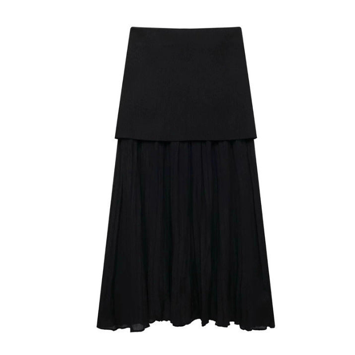 A vest vest skirt set