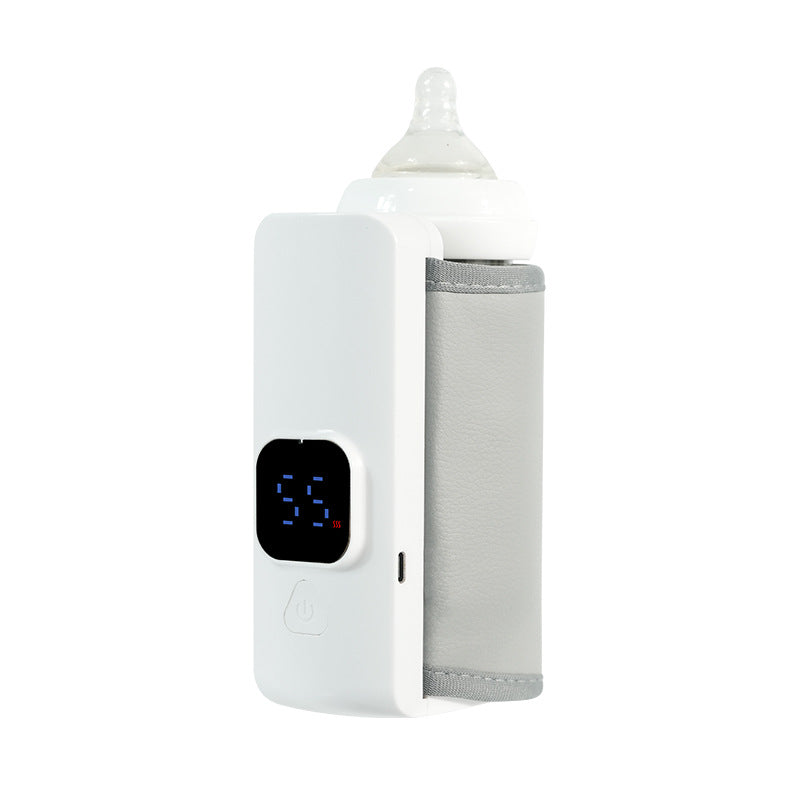 A Portable rechargeable thermostatic milk heater