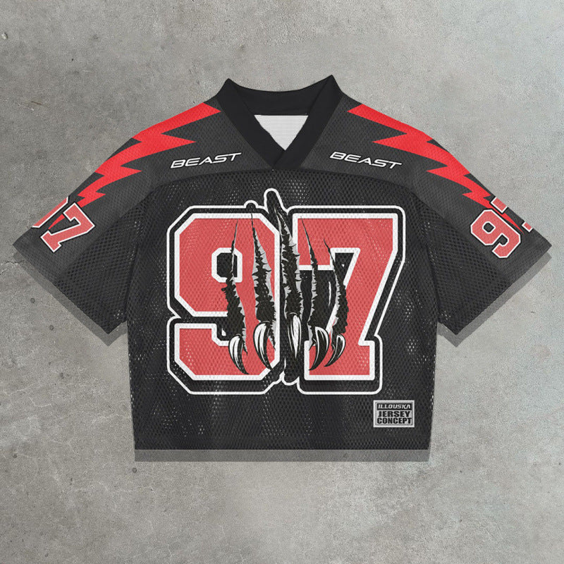 A men's cross-border football shirt pod1776 Independence Day print patriotic 3D digital T-shirt