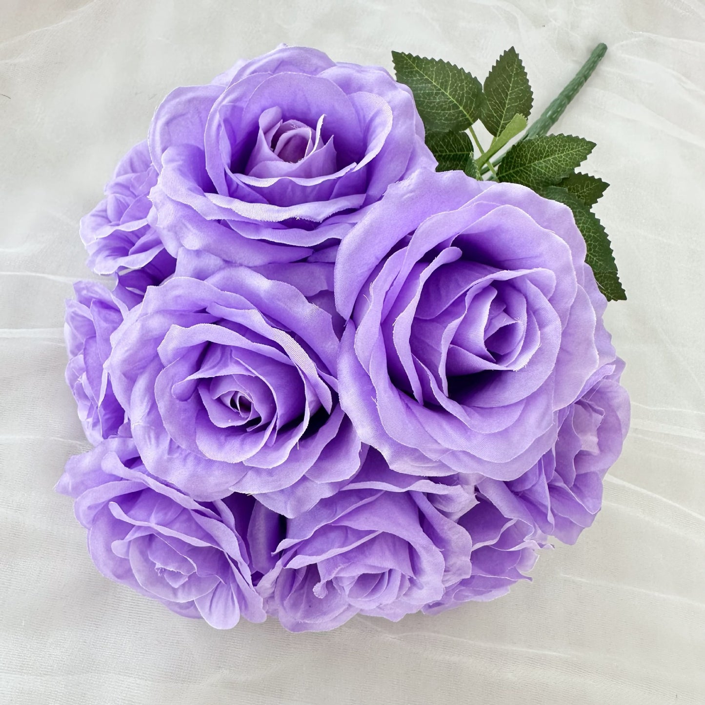 A 9 head Anna rose wedding home decoration rose auditorium hotel scene set DIY design fake flower