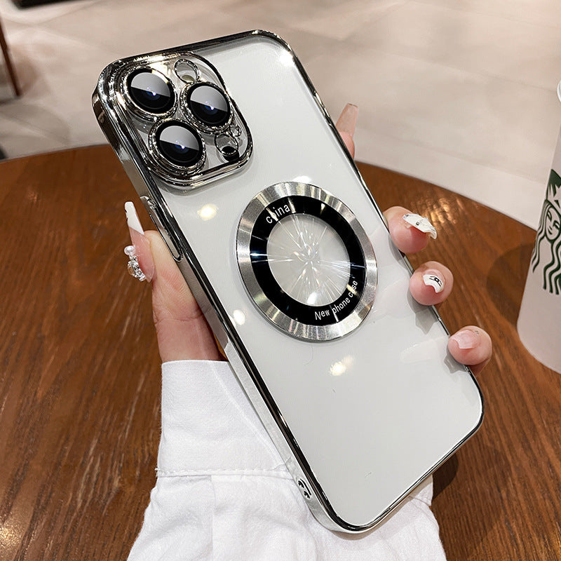 A magnetic phone shell
