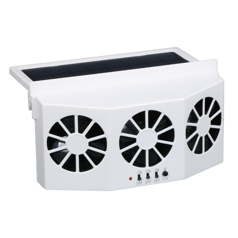 A new summer solar car cooling artifact, car exhaust fan, air circulation exhaust fan, car ventilation fan