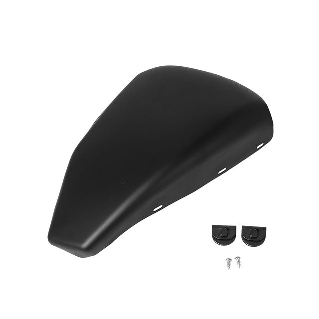 A motorcycle battery cover guard