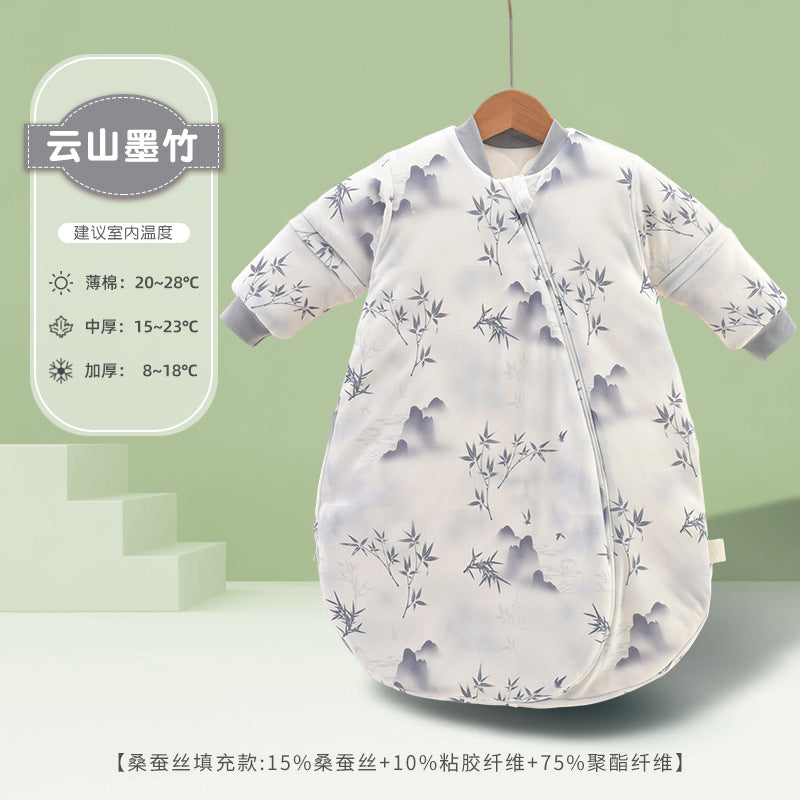 A Children's Baby Thick Pure Cotton Sleeping Bag