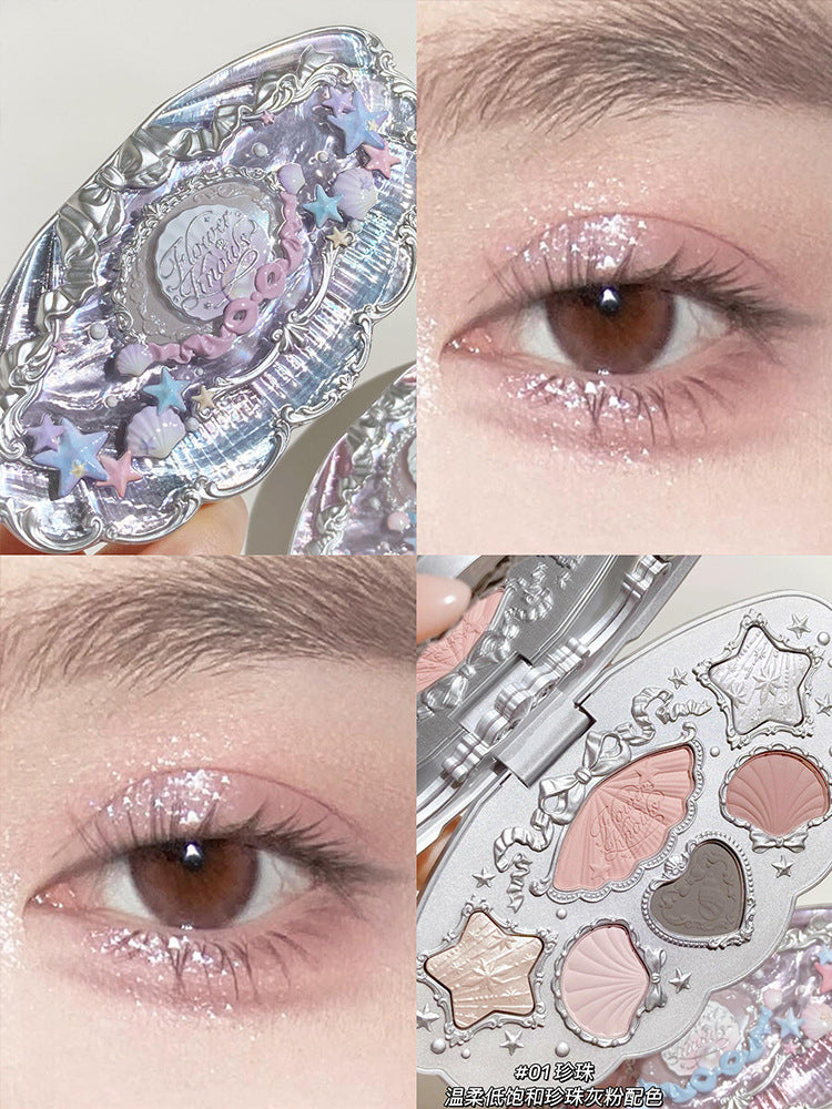 A new product, Sweetheart Bear eyeshadow, Swan Cloud Shoulder, strawberry, all series of stores can be self-organized gift boxes.