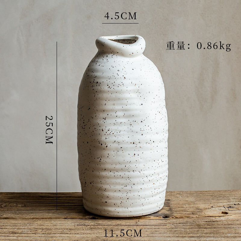 A ceramic ornament creative vase