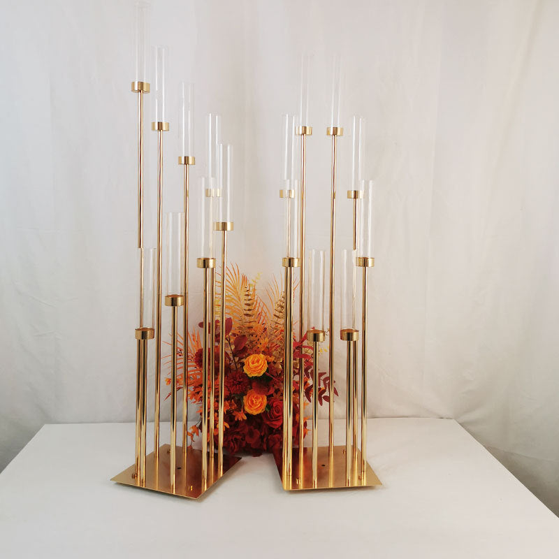 A golden candlestick