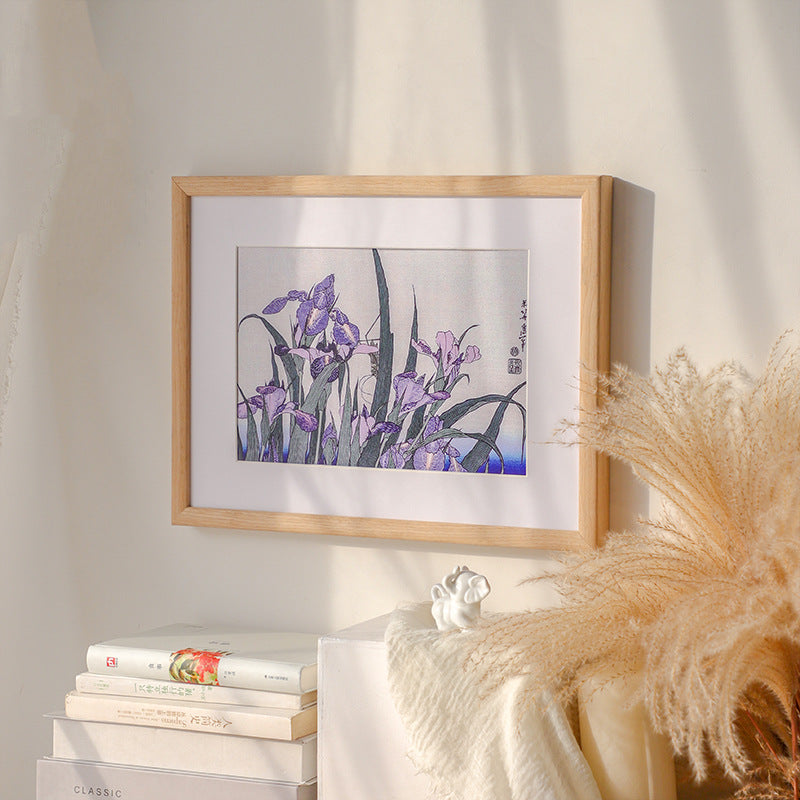 Modern solid wood wall hanging photo frame A4A3 framed photo frame